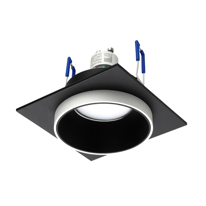 Eglo - Inbouwverlichting 1xGU10/35W/230V zwart