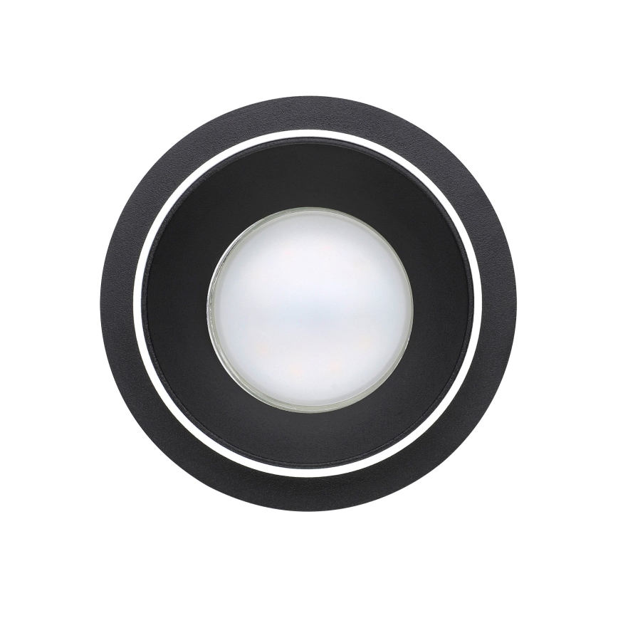 Eglo - Inbouwlamp 1xGU10/35W/230V zwart