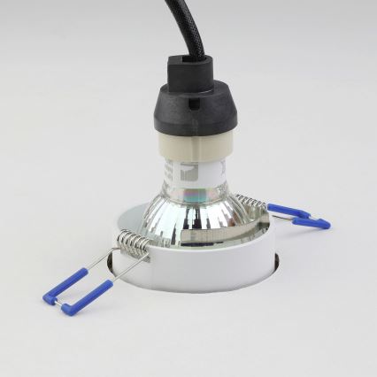 Eglo - Inbouwlamp 1xGU10/35W/230V wit