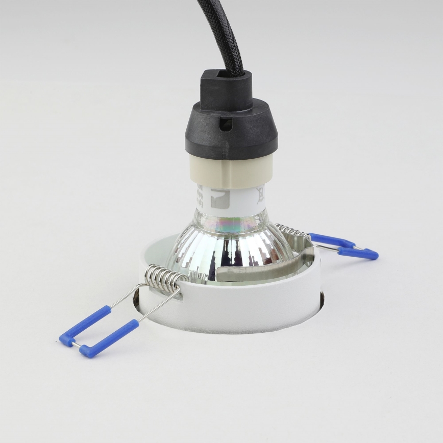 Eglo - Inbouwlamp 1xGU10/35W/230V wit