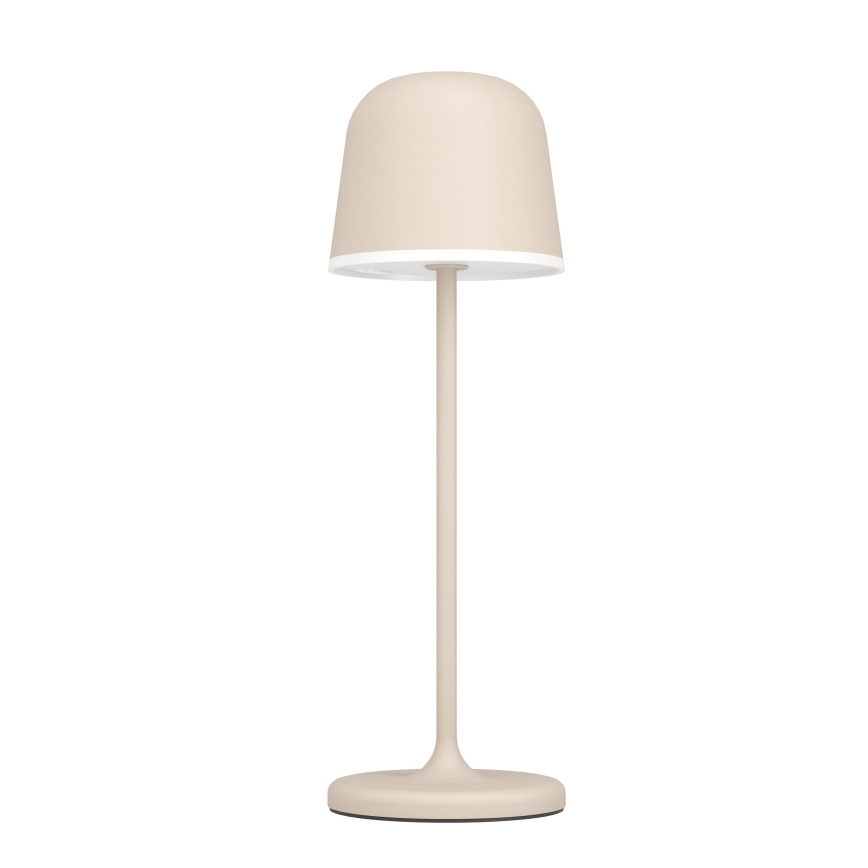 Eglo - LED Dimbaar buitenshuis rechargeable lamp LED/2,2W/5V 1800mAh beige IP54