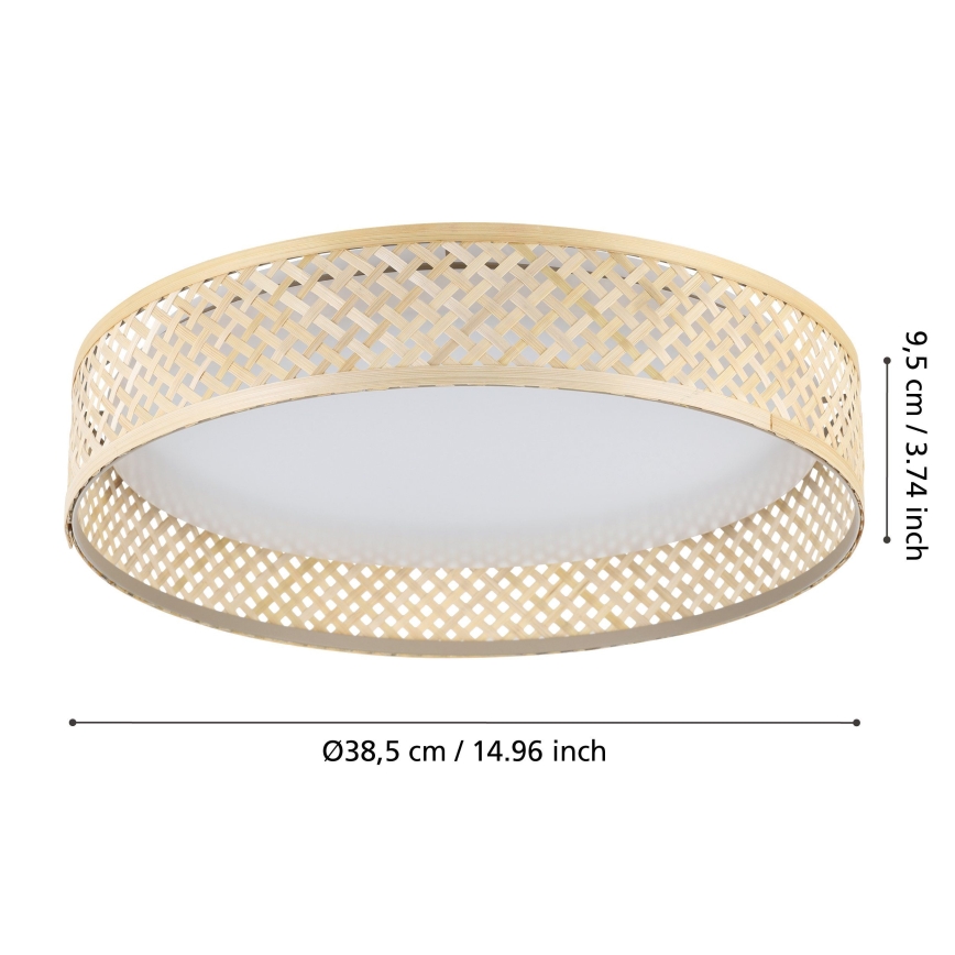 Eglo - LED Plafondlamp LED/24W/230V