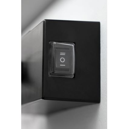 Eglo - LED badkamerspiegelverlichting LED/5W/230V IP44 zwart