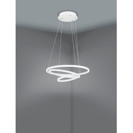 Eglo - LED dimbare kroonluchter aan snoer LED/43,2W/230V wit