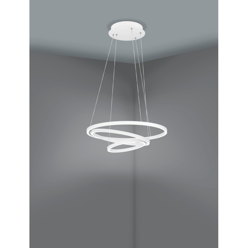 Eglo - LED dimbare kroonluchter aan snoer LED/43,2W/230V wit