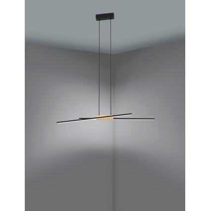 Eglo - LED dimbare hanglamp aan kabel 2xLED/13W/230V