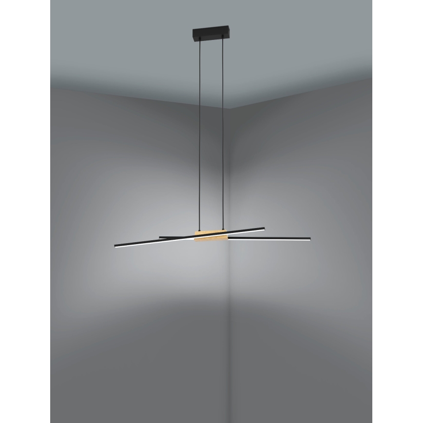 Eglo - LED dimbare hanglamp aan kabel 2xLED/13W/230V