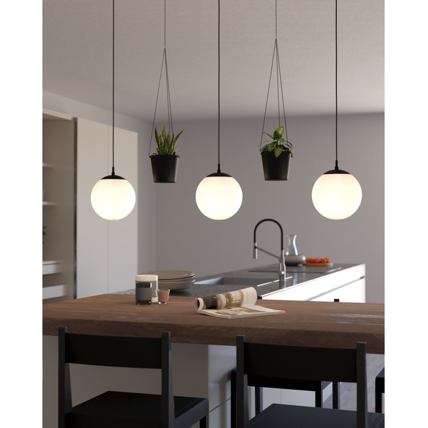 Eglo - Hanglamp aan kabel 3xE27/40W/230V
