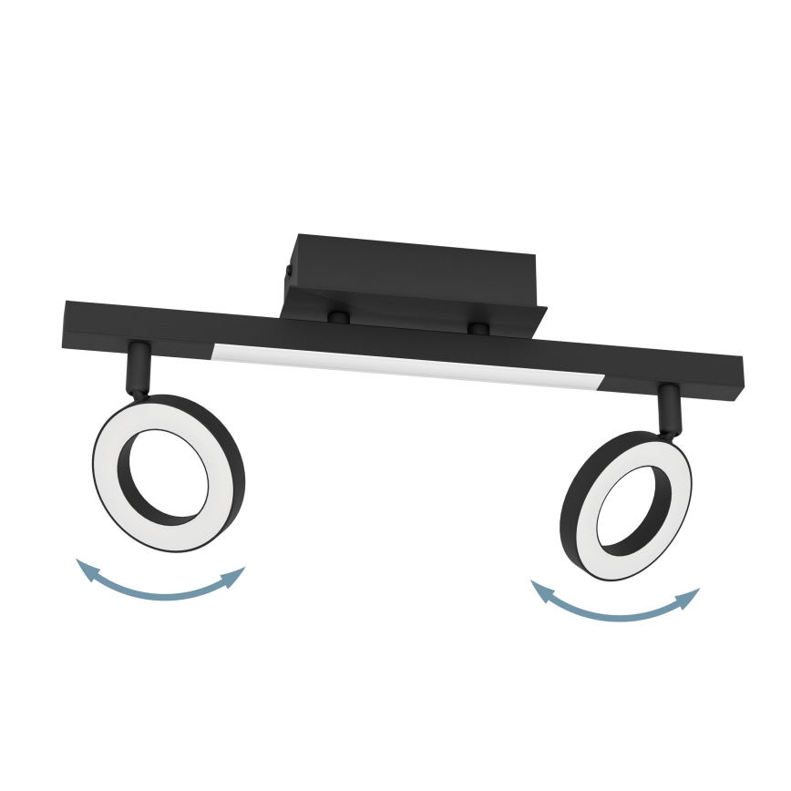 Eglo - LED inbouwspot 2xLED/3,2W/230V + LED/3,3W