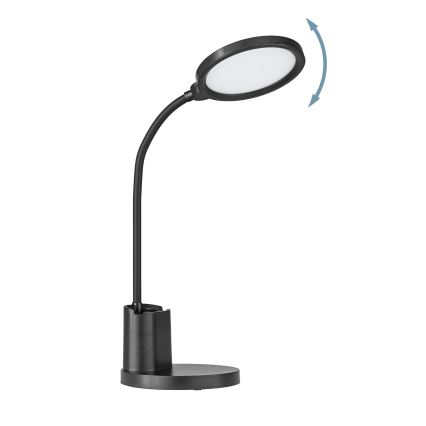 Eglo - LED Dimbare tafellamp LED/2.1W/5V 1500 mAh 3000-6500K zwart