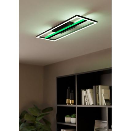 Eglo - LED RGBW Dimbare plafondlamp LED/21W/230V 3000-6500K
