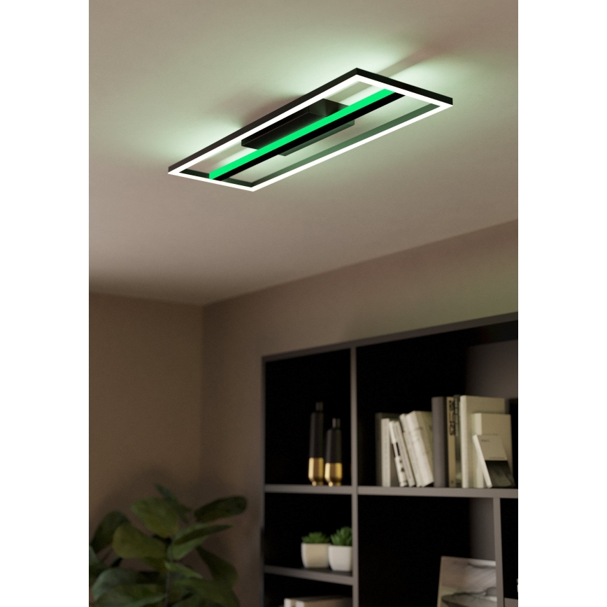 Eglo - LED RGBW Dimbare plafondlamp LED/21W/230V 3000-6500K
