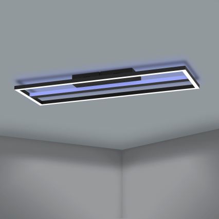 Eglo - LED RGBW Dimbare plafondlamp LED/21W/230V 3000-6500K