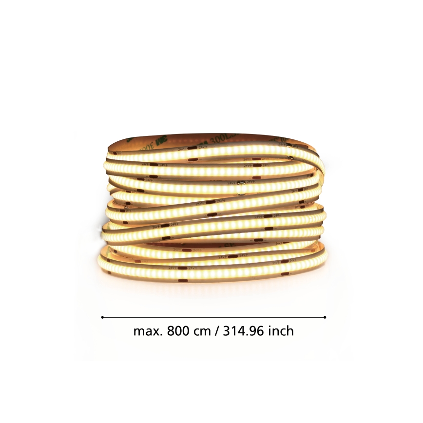 Eglo - LED Strip 8m LED/64W/24/230V 3000K