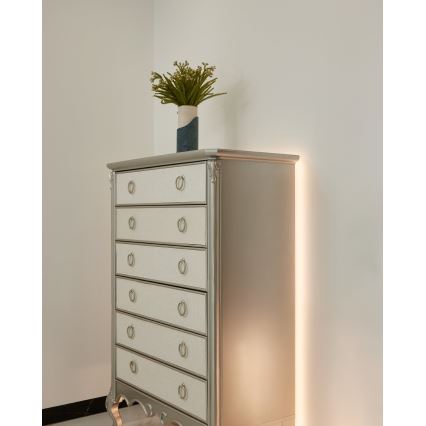 Eglo - Dimbare LED-strip 8m COB STRIPE LED/52,8W/24/230V 2700-6500K + afstandsbediening