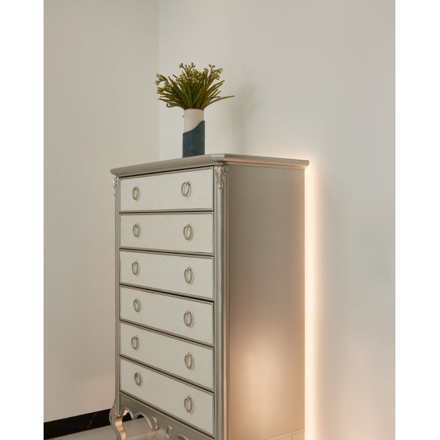 Eglo - Dimbare LED-strip 8m COB STRIPE LED/52,8W/24/230V 2700-6500K + afstandsbediening