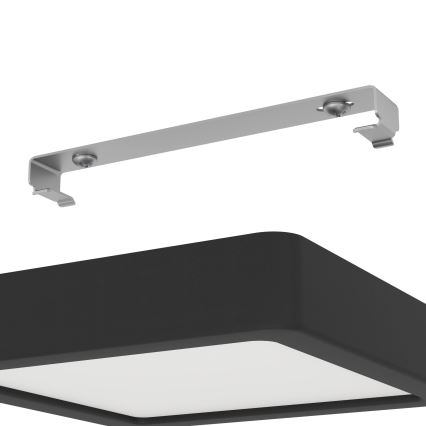 Eglo - Dimbare LED Plafondlamp LED/11W/230V zwart