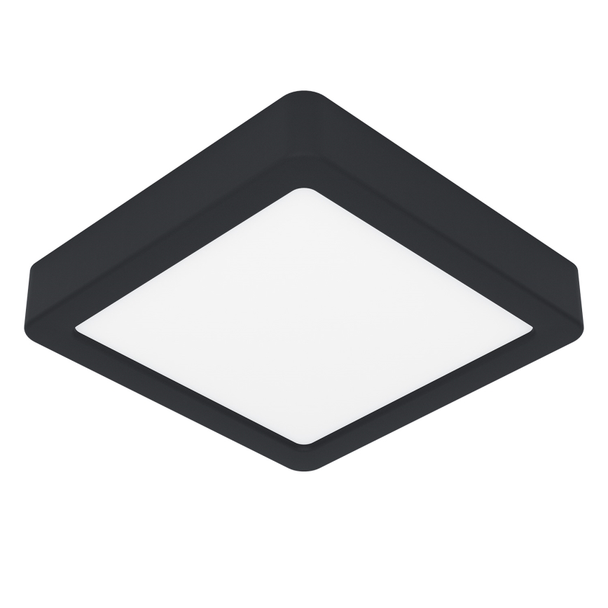 Eglo - LED dimbare plafondlamp LED/11W/230V zwart