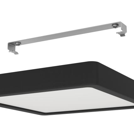 Eglo - LED dimbare plafondlamp LED/17W/230V zwart