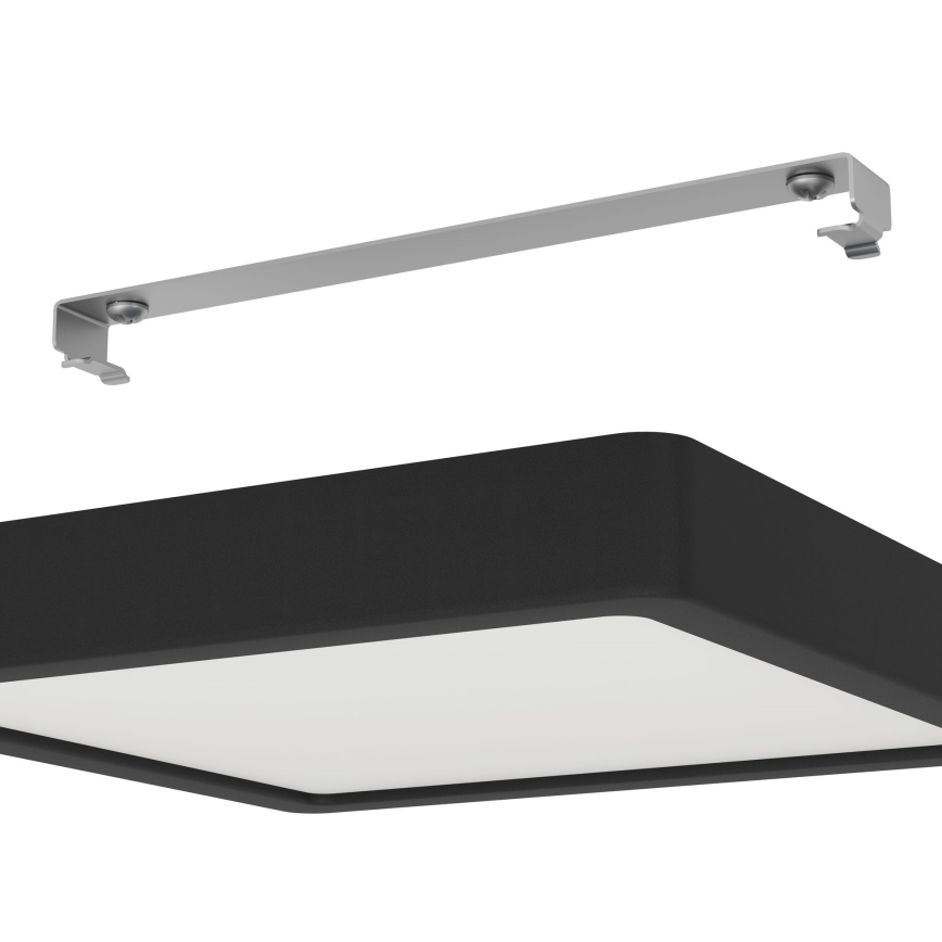Eglo - LED dimbare plafondlamp LED/17W/230V zwart
