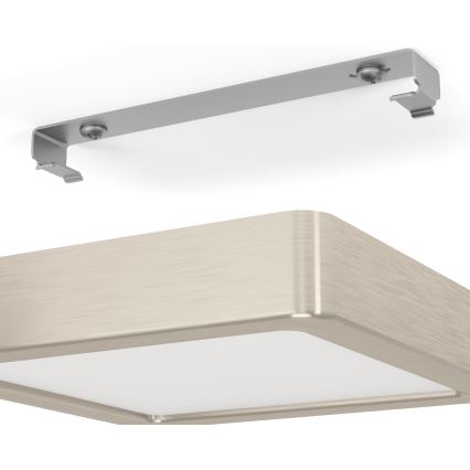 Eglo - Dimbare LED Plafondlamp LED/11W/230V mat chroom