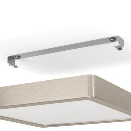 Eglo - LED Dimbaar Plafondlamp LED/17W/230V Mat Chroom