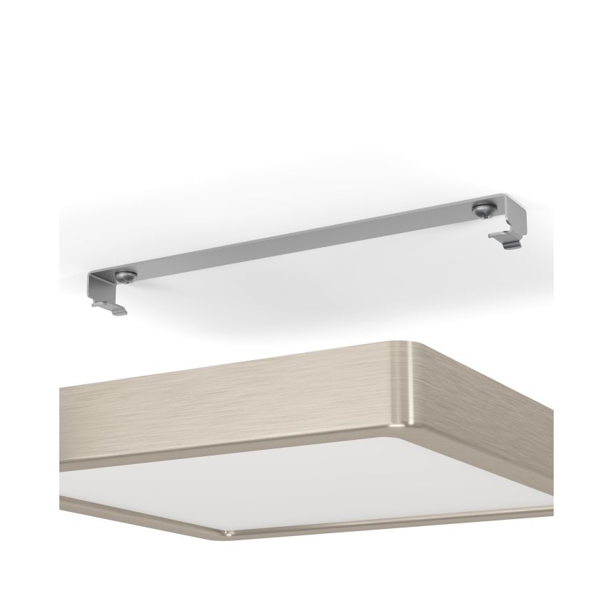 Eglo - LED Dimbaar Plafondlamp LED/17W/230V Mat Chroom