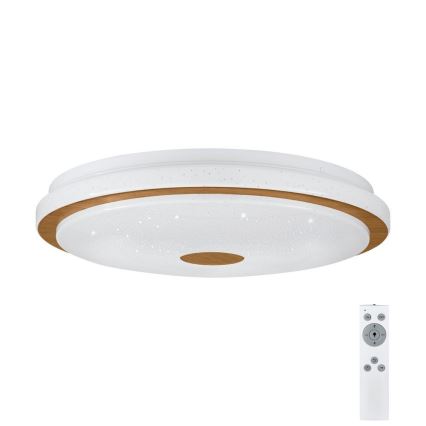 Eglo - LED Dimbare plafondlamp LED/24W/230V + afstandsbediening