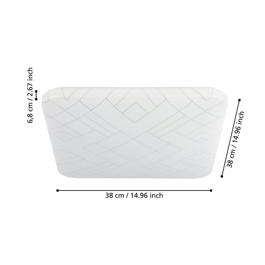 Eglo - LED Plafondlamp LED/19,5W/230V