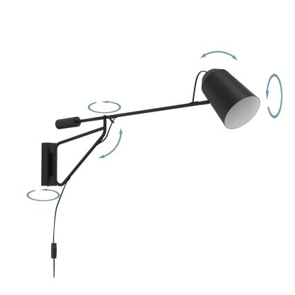 Eglo - Wandlamp 1xE27/28W/230V