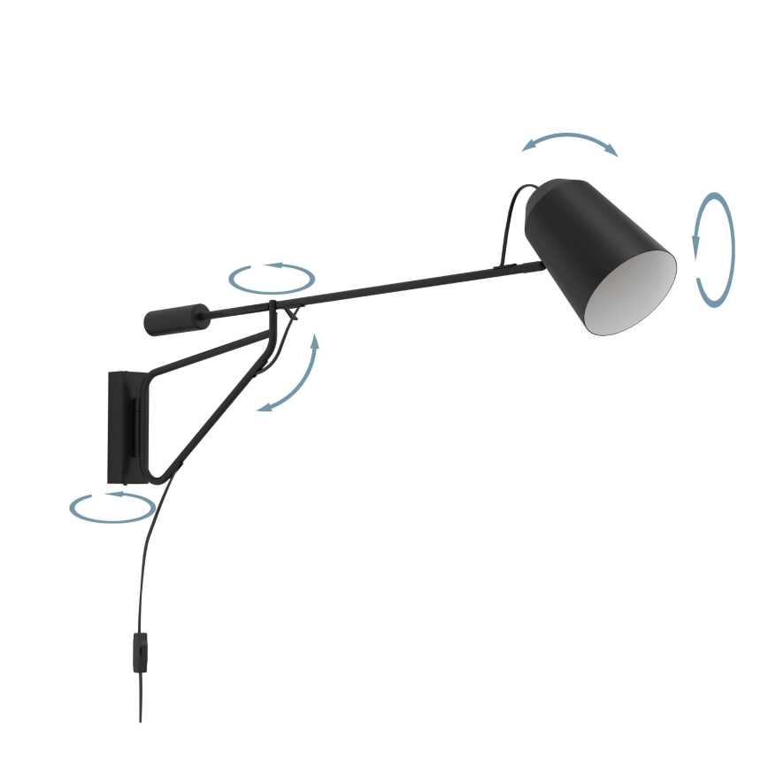 Eglo - Wandlamp 1xE27/28W/230V