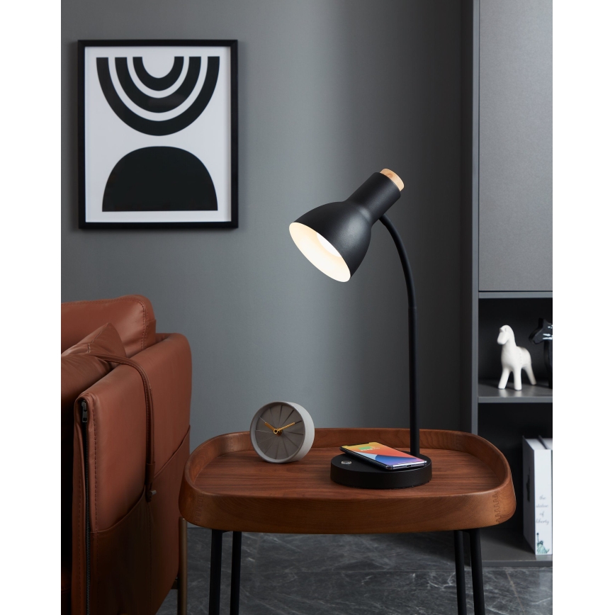 Eglo - LED dimbare lamp met draadloos opladen LED/5,5W/230V