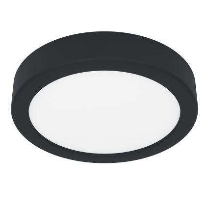 Eglo - LED Badkamerplafondlamp LED/11W/230V IP44 zwart