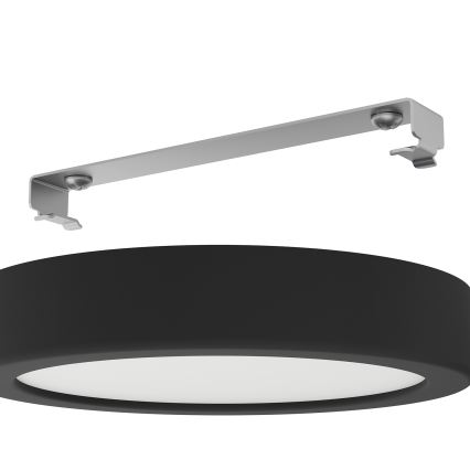 Eglo - LED Badkamerplafondlamp LED/11W/230V IP44 zwart