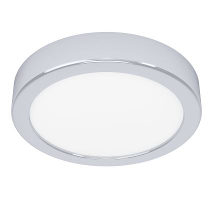 Eglo - LED badkamerplafondlamp LED/11W/230V IP44 glanzend chroom Ø 16 cm
