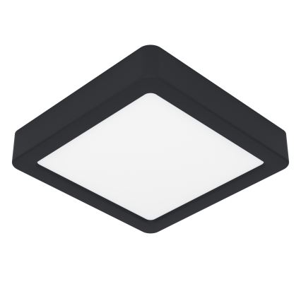 Eglo - LED Badkamerplafondlamp LED/11W/230V IP44 zwart