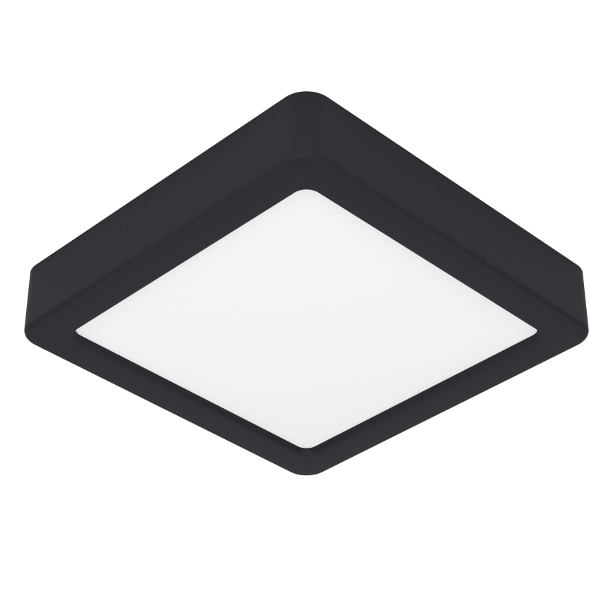 Eglo - LED Badkamerplafondlamp LED/11W/230V IP44 zwart