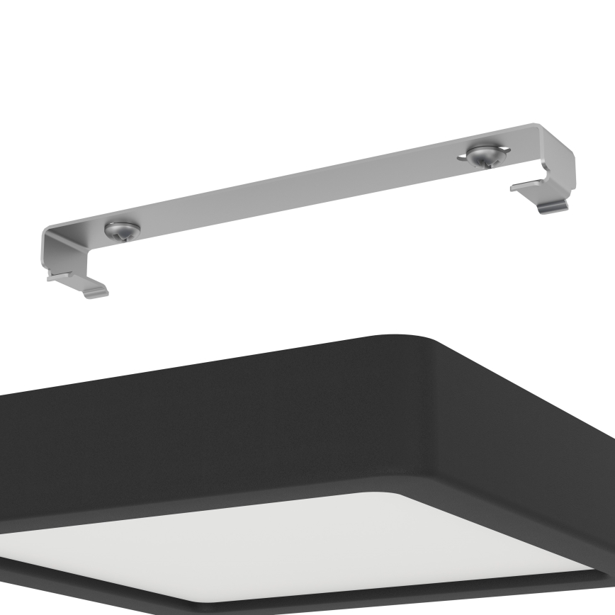 Eglo - LED Badkamerplafondlamp LED/11W/230V IP44 zwart