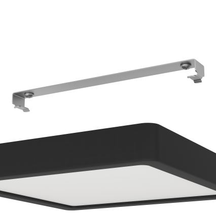 Eglo - LED Badkamerplafondlamp LED/17W/230V IP44 zwart