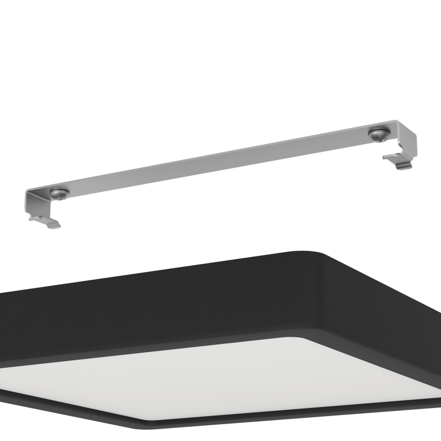 Eglo - LED Badkamerplafondlamp LED/17W/230V IP44 zwart