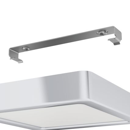 Eglo - LED plafondlamp voor badkamer LED/11W/230V IP44 glanzend chroom 16x16 cm