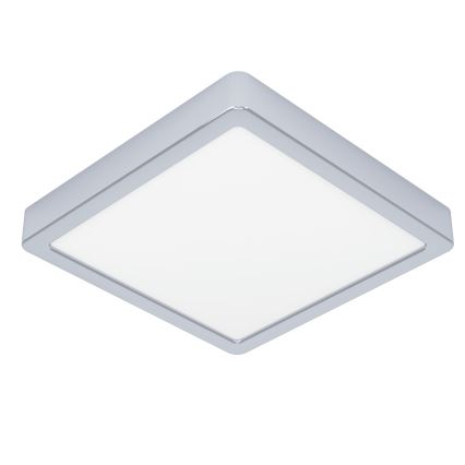 Eglo - LED plafondlamp voor badkamer LED/17W/230V IP44 glanzend chroom 21x21 cm