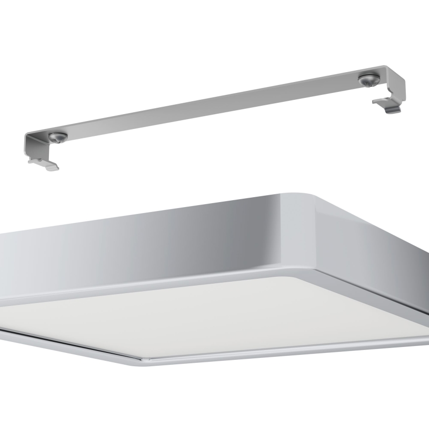 Eglo - LED plafondlamp voor badkamer LED/17W/230V IP44 glanzend chroom 21x21 cm
