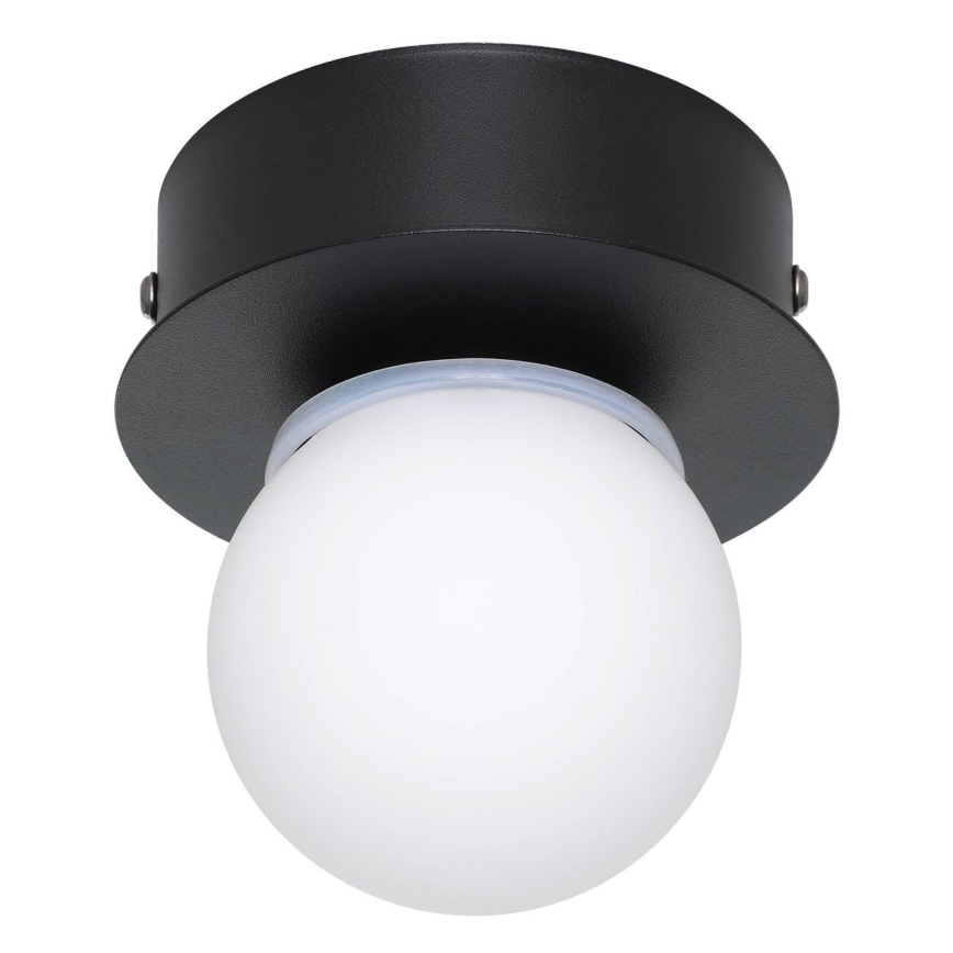 Eglo - LED Badkamer plafondlamp LED/3,3W/230V IP44 zwart