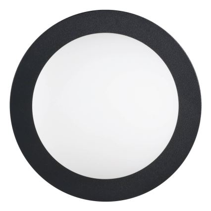 Eglo - LED Badkamer plafondlamp LED/3,3W/230V IP44 zwart