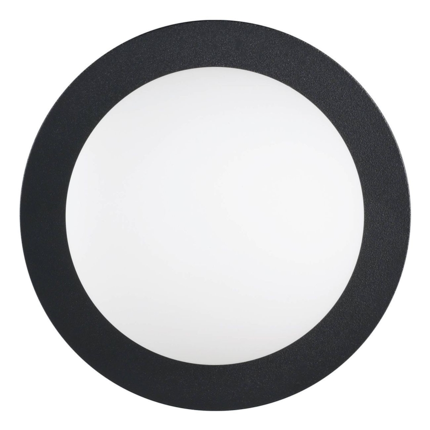 Eglo - LED Badkamer plafondlamp LED/3,3W/230V IP44 zwart