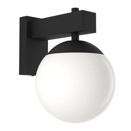 Eglo - Wandlamp voor buiten 1xE27/40W/230V zwart IP44