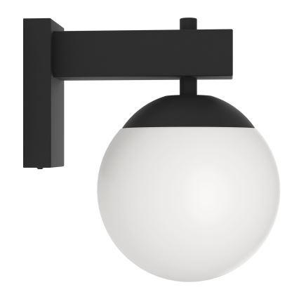 Eglo - Wandlamp voor buiten 1xE27/40W/230V zwart IP44