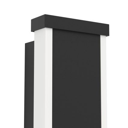 Eglo - LED Wandlamp voor buiten 2xLED/7W/230V 3000K IP55 zwart
