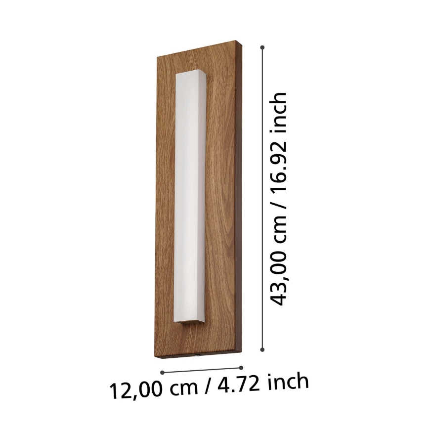 Eglo - LED Wandlamp voor buiten LED/7W/230V IP44